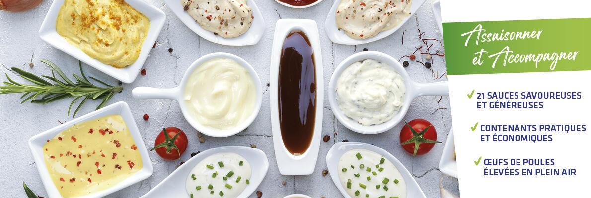 sauces snack et sauces salades risso