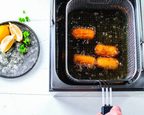 Risso Longlife - Fritteuse mit Kroketten