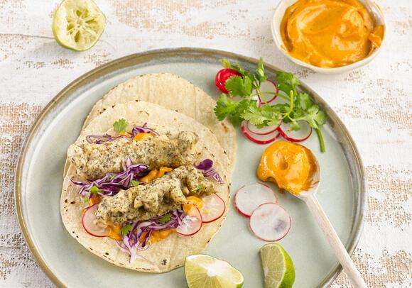 Receta: Taco mexicano pescado capeado - Risso
