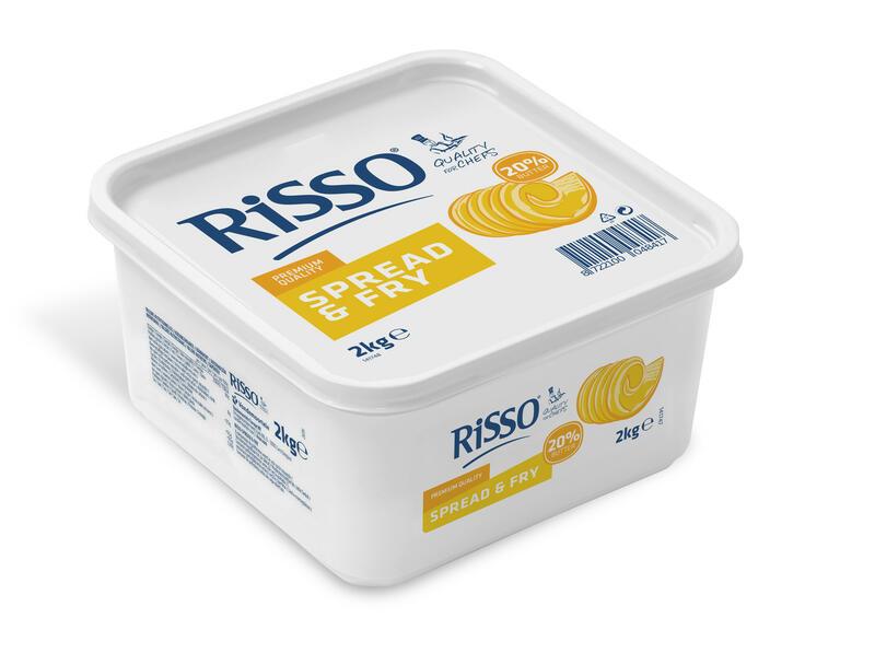 Risso® Spread & Fry margarine roombotermelange 2KG