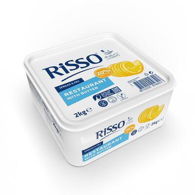Risso® Restaurant met roomboter (Spread & Fry)