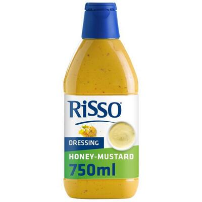 Risso Dressing Honing Mosterd - fles 750 ml